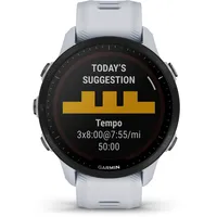 Garmin Forerunner 955 Solar steinweiß