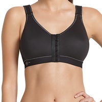 Anita Active Damen Sport Frontline Open BH, schwarz 85C