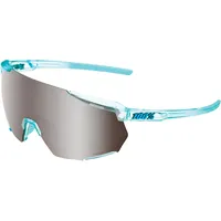 100% Racetrap 3.0 polished translucent mint/hiper Silver mirror lens