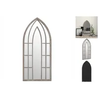 VidaXL Spiegel Sandfarben 100x45 cm Eisen für den Innenbereich
