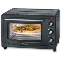 Severin Back- und Toastofen mit Umluftfunktion, Mini Backofen mit