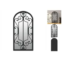 VidaXL Spiegel Schwarz 70x30 cm Eisen für den Innenbereich