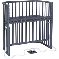 Babybay Boxspring Comfort Plus Holz Grau