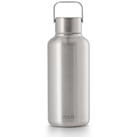 Equa Timeless Trinkflasche, Edelstahl, 600ml, BPA-frei, auslaufsicher, haltbar, multifunktional,