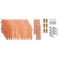 Tetzner & Jentzsch Austin 4 Staketenzaun Set 180 x