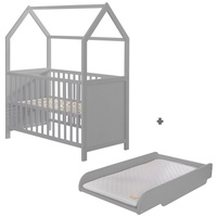 Roba Hausbett 60 x 120 cm, FSC zertifiziert, taupe,
