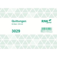 RNK RNK-Verlag Quittung mit MwSt. separat ausgewiesen, mit fortlaufenden