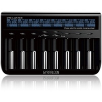 AccuCell 8fach Schnell-Ladegerät lädt 1 bis 8 Stück Li-Ion,