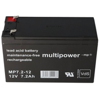 Multipower Akku passend für Alarmanlage Abus Terxon SX AZ4000