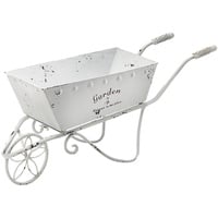 Kobolo Blumentopf SCHUBKARRE in Weiß | Gr.: onesize