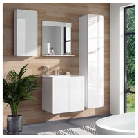 Vicco Badschrank Izan Weiß Badmöbel Fächer Ablage