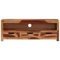 VidaXL TV-Schrank 110x30x40 cm Massivholz Akazie