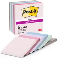 Post-it Super Sticky Notes Soulful Collection farbsortiert, 90 Blatt