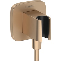 Hansgrohe FixFit Q mit Brausehalter brushed bronze