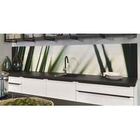 Express Küchen Küchenrückwand EXPRESS KÜCHEN "Gräser", grün (grün, weiß),