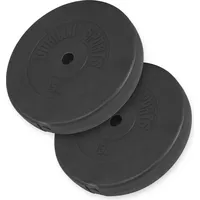 Gorilla Sports GORILLA SPORTS® Hantelscheiben - 30kg Set, 2x15