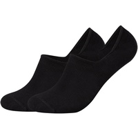CAMANO Füßlinge im 2er-Pack, black 43-46