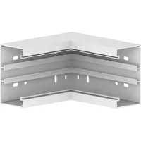 GGK 12722 Inneneck BR 60x110/80mm, PVC, Gehrungsformteil, weiß