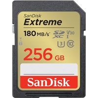 SanDisk Extreme SD UHS-I R180/W130 256 GB