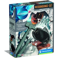 CLEMENTONI Galileo Ausgrabungs-Set Original Meteorit 59309