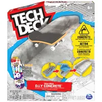 Spin Master Tech Deck Concrete Fingerboard-Rampe zum Selberbauen aus