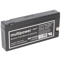 Multipower MP1250 12V 2Ah ersetzt LC-SD122PG Bleiakku AGM Blei