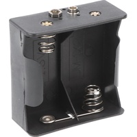 Goobay Batteriehalter für 2x Mono mit Druckknopf