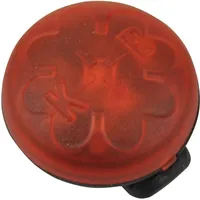 Fischer 85467 Erwachsene LED Blink- und Sicherheitslicht, rot, One