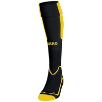 Jako Lazio Stutzenstrümpfe schwarz/citro 5 43-46