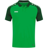 Jako Performance Poloshirt Kinder soft green/schwarz 140