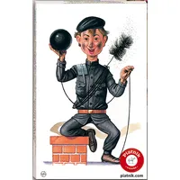 Piatnik 4278 - Kartenspiel Schwarzer Peter Nostalgiebilder, Schwarz, medium
