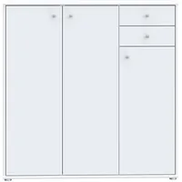 Forte Tempra 108,8 x 111,1 x 34,8 cm Weiß