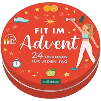 ArsEdition Adventskalender in der Dose. Fit im Advent