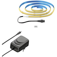 Ledscom.de COB-LED Streifen JOR, 100.0cm, flach, weiß, 11,3W, 1209lm,