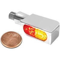 HEINZ BIKES HeinzBikes Blokk-Line Micro 3in1 SMD-LED-Blinker, schwarz, hinten,