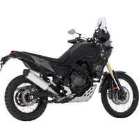 Shark performance Shark exhaust DSX-5 Aluminium poliert/Endkappe Edelstahl schwarz