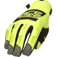 Acer Acerbis WP Homologated Motocross Handschuhe, schwarz-gelb, Größe L