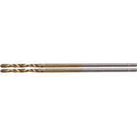 BGS Spiralbohrer HSS-G titan-nitriert 1,0 mm 2-tlg.