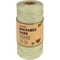 Folia Makramee Garn hellgrün Soft green Ø 3,5 mm