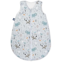 Julius Zöllner Baby Ganzjahresschlafsack aus Jersey Baumwolle, Standard 100