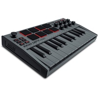 Akai MPK Mini MK3 MIDI Controller, Keyboard Gray