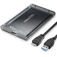DeleyCON SSD Festplattengehäuse USB 3.1 Gen. 1 für 2,5“