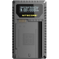 Nitecore USB-Ladegerät mit LCD-Display UNK2 für Nikon EN-EL15