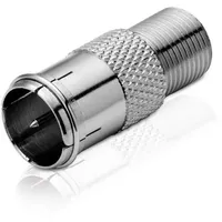 Adaptare Adapter F-Quick-Stecker / F-Buchse SAT-Kabel