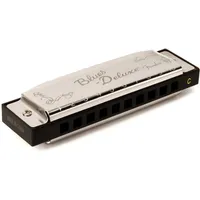 Fender Blues Deluxe Mundharmonika, Hochwertige Blues Harp mit warmem