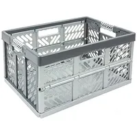 KEEEPER 4x Stabile Profi-Klappboxen mit Soft-Touch Griffen, 54 x
