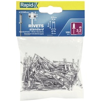Rapid Blindnieten Standard Ø 3,2 x 8 mm 100