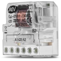 REV Ritter Stromstoß-Schalter Unterputz Stromstoßschalter Einbau 10A 230V 10A