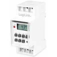 Logilink Zeitschaltuhr ET0010, zur Hutschienenmontage