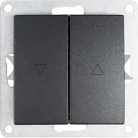 McPower Jalousie-Taster Flair Hoch und Runter, 250V/10A, UP, anthrazit